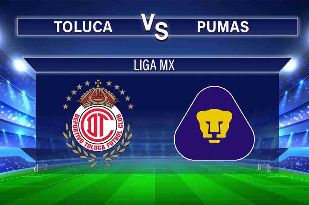 Pronósticos Toluca vs Pumas
