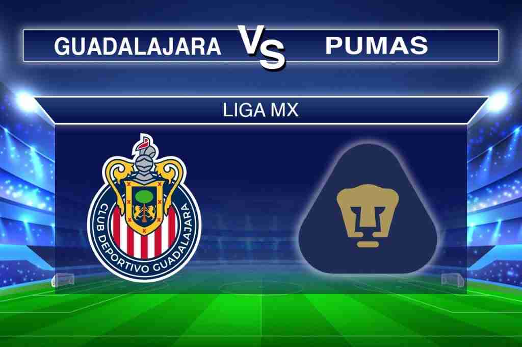Pronósticos Guadalajara VS Pumas