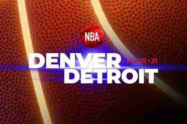 Pronósticos Denver vs Detroit NBA| 14/05/2021.