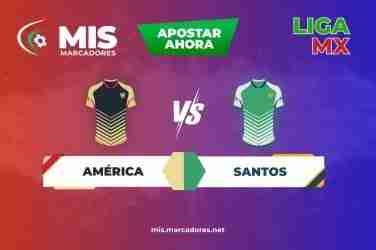 Pronósticos Club América vs Santos, Liga Mx|19/10-21