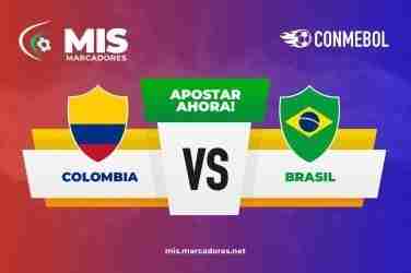 Pronósticos Colombia vs Brasil |CONMEBOL 10 /10-21