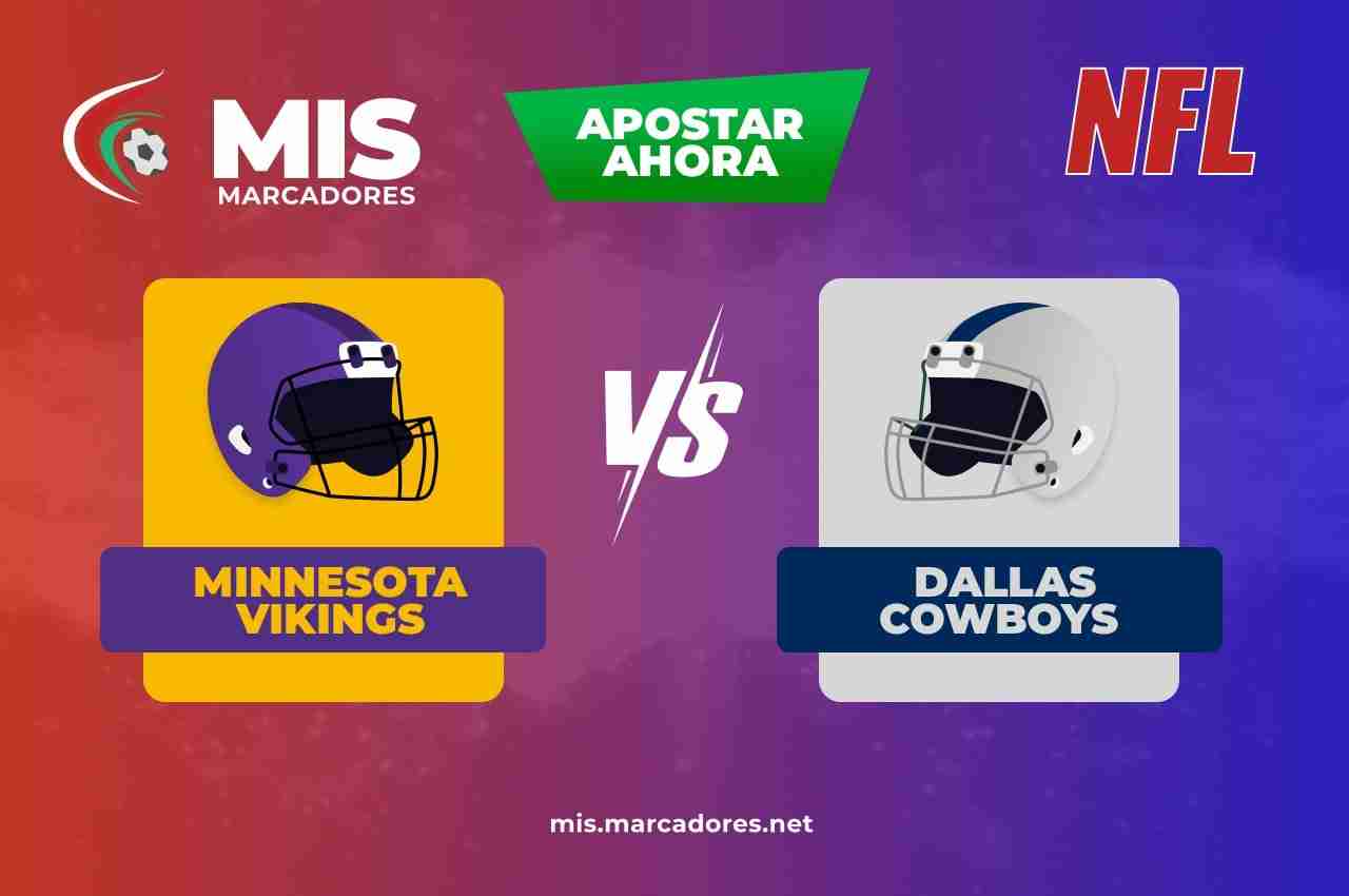 Minnesota vs Dallas, las claves de apuestas del domingo en NFL