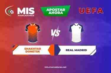 Pronósticos Shakhtar Donetsk vs Real Madrid , UEFA|19/10-21