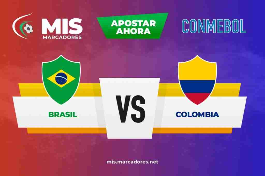 Partido Brasil vs Colombia, ¡un escenario ideal para tus apuestas!