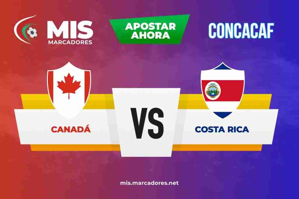 Canadá vs Costa Rica, ¿quieres ganar dinero con la CONCACAF?