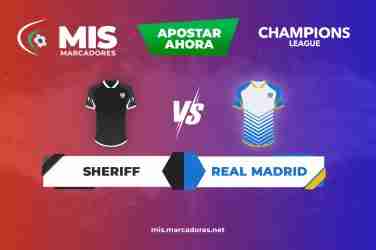 Pronósticos Sheriff vs Real Madrid, Champions League | 24/11/2021