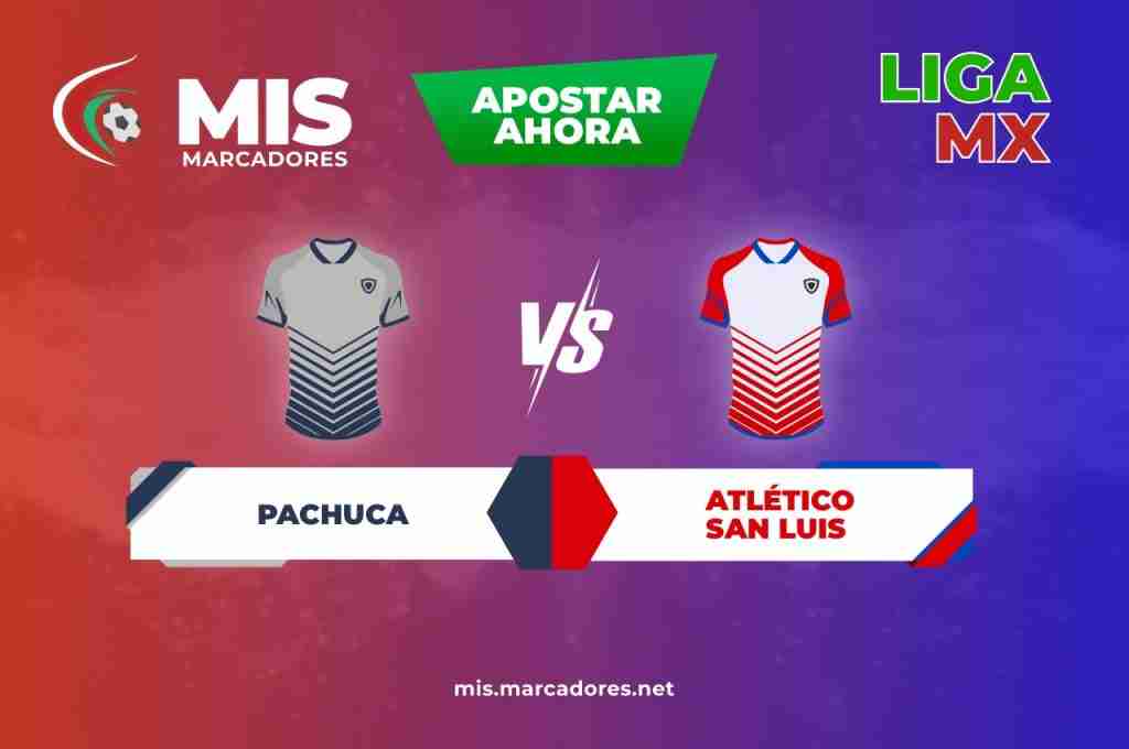 Pachuca vs Atlético San Luis, ¡gana mucho dinero con la Liga MX!