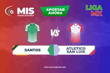 Pronósticos Santos vs Atlético San Luis, Liga MX | 07/11/2021