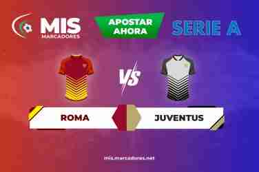 Roma vs Juventus, apuesta y gana mucho dinero con la Serie A.