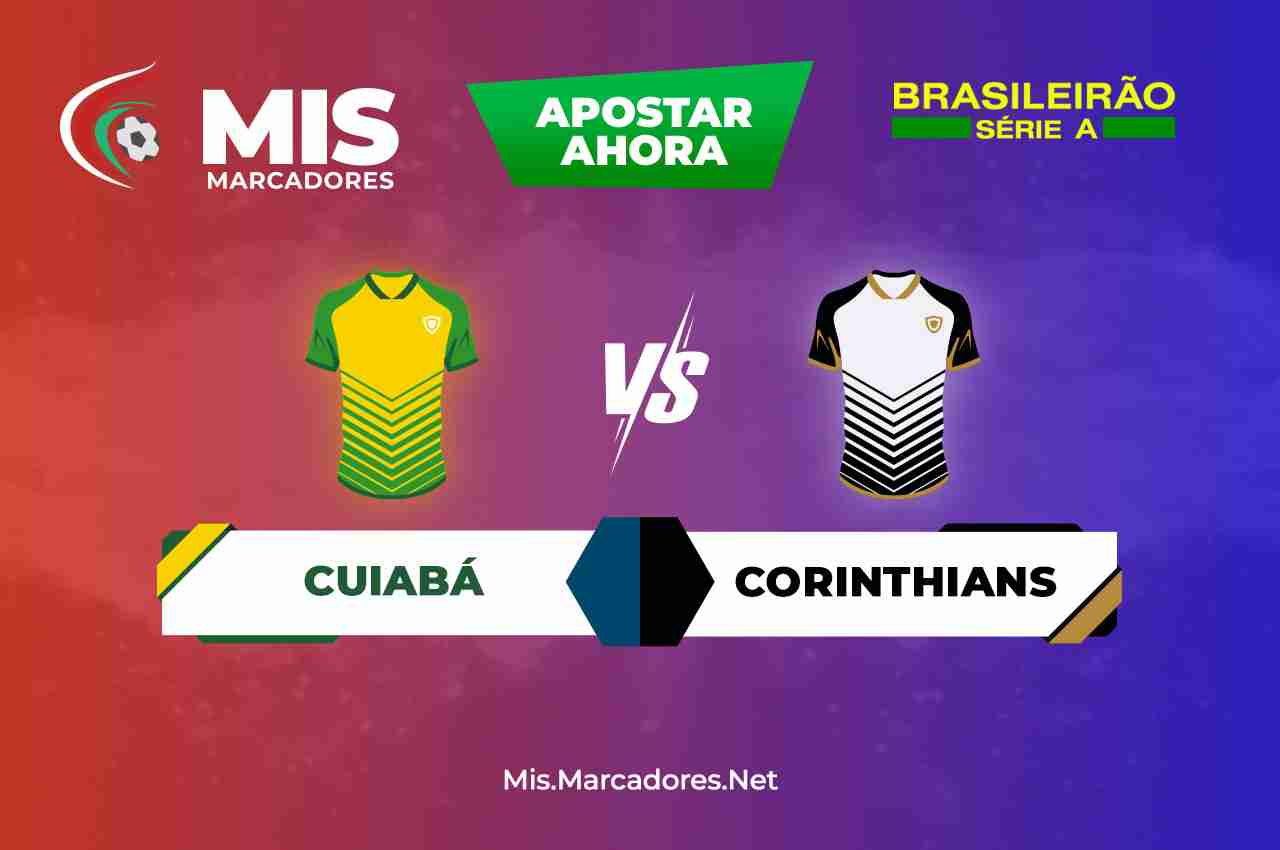 Pronósticos Cuiabá vs Corinthians, Serie A Brasil | 07/06/2022