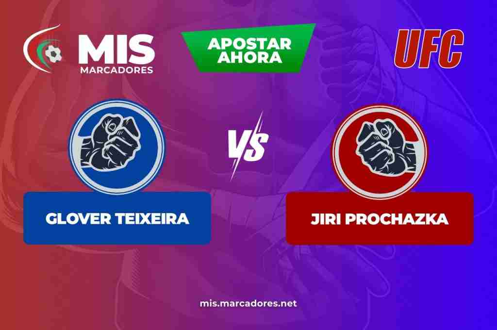 Teixeira vs Prochazka. ¿Quién ganará en la pelea de UFC?